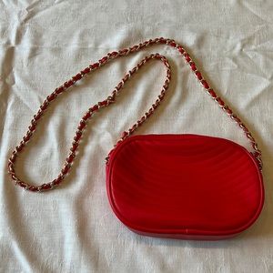 Courtenay Bold Red Crossbody Bag